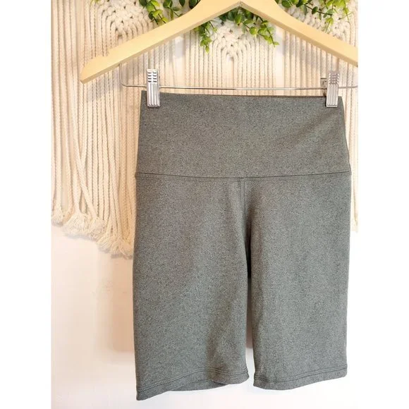 Aerie Green Biker Shorts - Picture 4 of 7